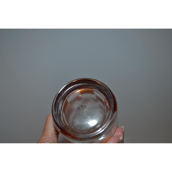 Vintage Tall Glasses 1950s Gold Checkerboard Set of Four Heavy - Picture 2 of 6